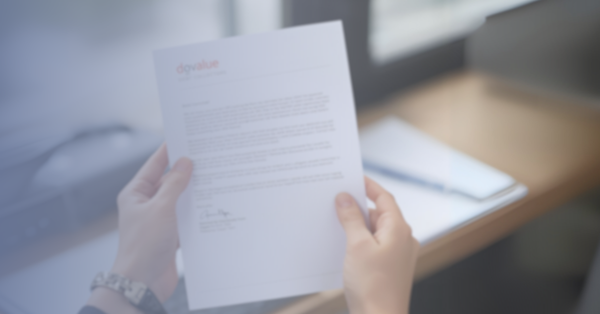 received dovalue cypriot mortgage debt letter